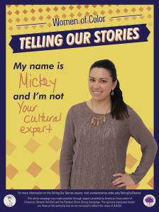 Mickey, UHS's Health Education Coordinator, shares her I'm Not as part of the Telling Our Stories Project 
