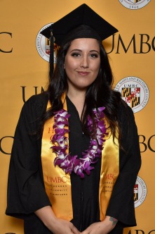Lauren at her December 2018 graduation.