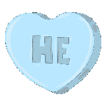 a heart with the text "he"